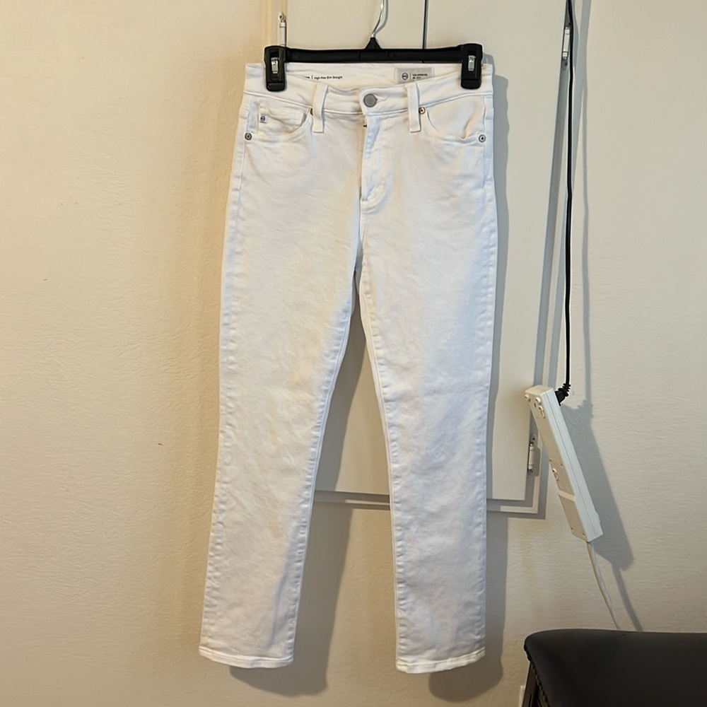 AG Los Angeles High Rise slim straight